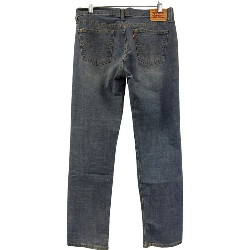 Levi's Nouveau‎ Low Straight 505 Jeans Men's Size 8M Stretch Denim Blue
